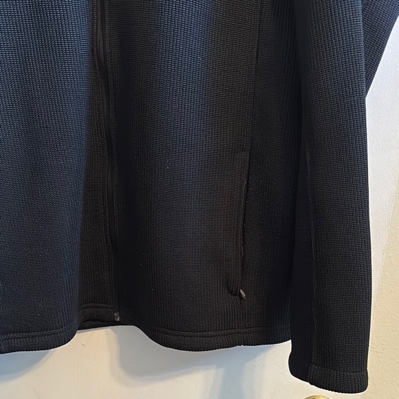 Spyder Black Zip Up Sweater with Athletic Style - Picture 7 of 9